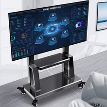 propre电视机可移动支架适用于创维tcl等85寸一体机通用带轮推车