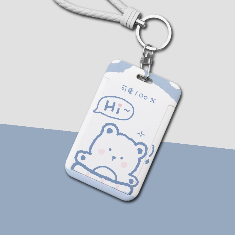 公交卡套可爱学生卡套公交卡饭卡校园门禁门卡通保护套工作牌