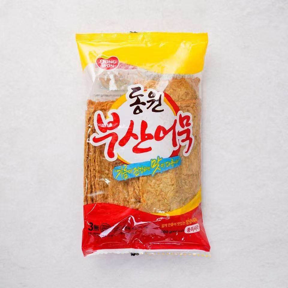韩国进口东远釜山鱼饼四角形部队火锅食材关东煮汤料饭店鱼饼