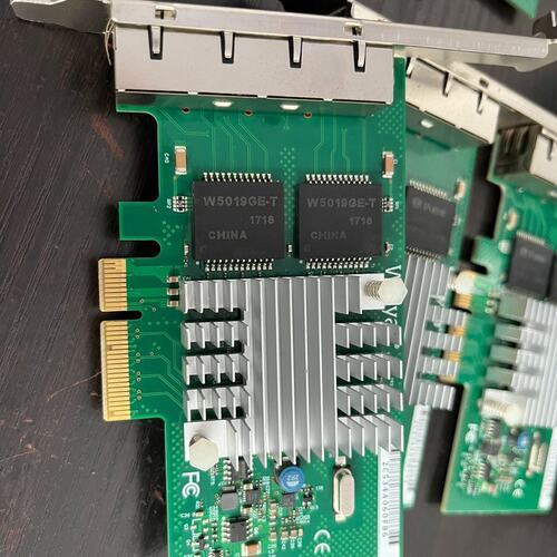Winyao WY580-T4 四口千兆网卡，PCI-E接口（议价）