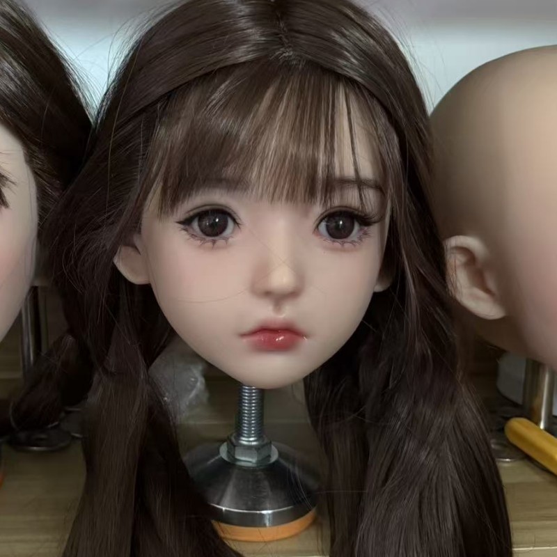 迷瞳等身手办真人版萝小莉娃娃bjd可冲开孔小型硅胶tpe人偶