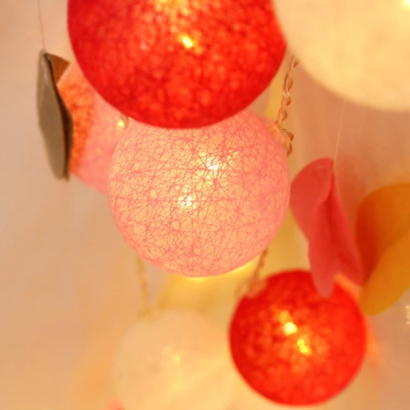 小彩灯LED星星灯露营氛围灯闪灯串灯满天星生日房间装饰场景布置