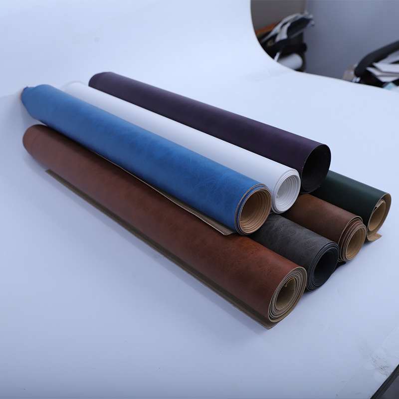 无溶剂pu革环保再生pu沙发皮革面料箱包服装水洗革太空阻燃pu鞋革