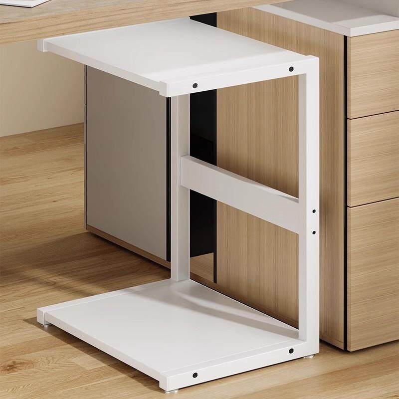 主机托架电脑桌下分层放置架机箱柜底座双层收纳落地托盘简易架子