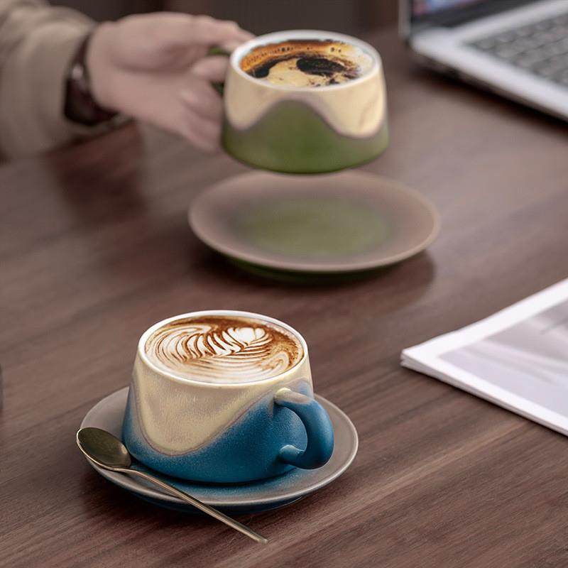 简约咖啡杯高颜值陶瓷杯美式精致小奢华下午茶高颜值家用餐厅,餐饮具,咖啡杯,淘宝优惠券,粉丝福利购,淘宝优惠卷