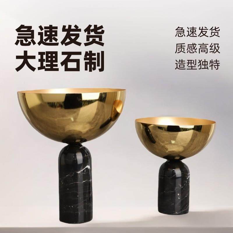 新中式大理石锅盖样板房售楼部卧室书房客厅餐厅桌面家居饰品摆件,特色手工艺,其他特色工艺品,淘宝优惠券,粉丝福利购,淘宝优惠卷