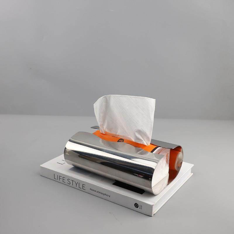 北欧创意不锈钢镜面纸巾盒摆件客厅卧室餐厅电视柜样板房家居饰品,特色手工艺,其他特色工艺品,淘宝优惠券,粉丝福利购,淘宝优惠卷