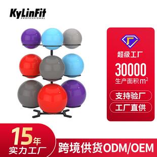 瑜伽球健身球架球托药球收纳架家用商用私教健身房多用储存置物架