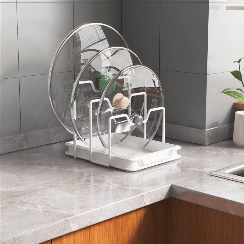 锅盖架锅盖挂架菜板砧板置物架厨房用品收纳架厨具架子立式家用