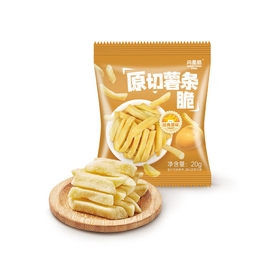 闪星酷原味薯条脆休闲零食礼包