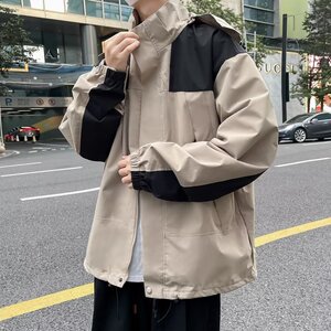 早秋季户外运动防晒冲锋衣外套女春秋2025新款高级宽松登山服W13图片