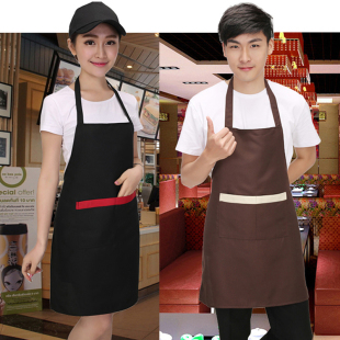 火锅店围裙客人专用定制logo印字超市饭店烤肉餐厅海底捞客用围裙