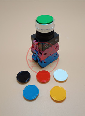 原装IDEC和泉平头自复位按钮开关ABW122G ABW140 104G/R/Y/S/W/B