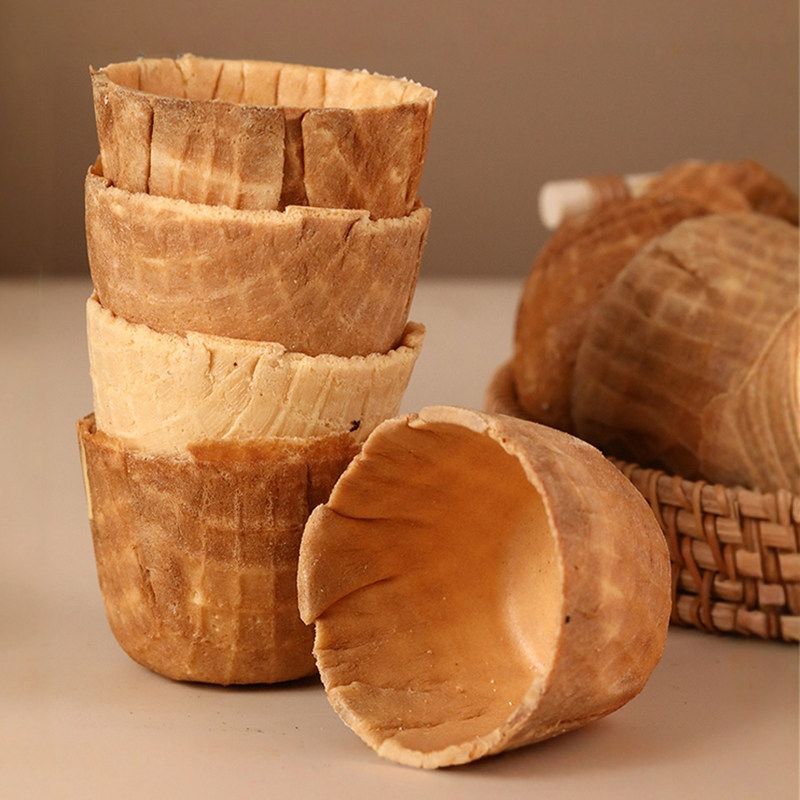 uno/gelato冰淇淋脆筒杯子平口华夫筒香脆挞壳塔底蛋卷脆皮碗脆壳,粮油调味/速食/干货/烘焙,其他烘焙半成品,淘宝优惠券,粉丝福利购,淘宝优惠卷