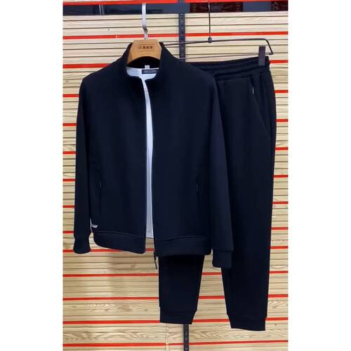 秋季男套装外套运动服夹克两件套
