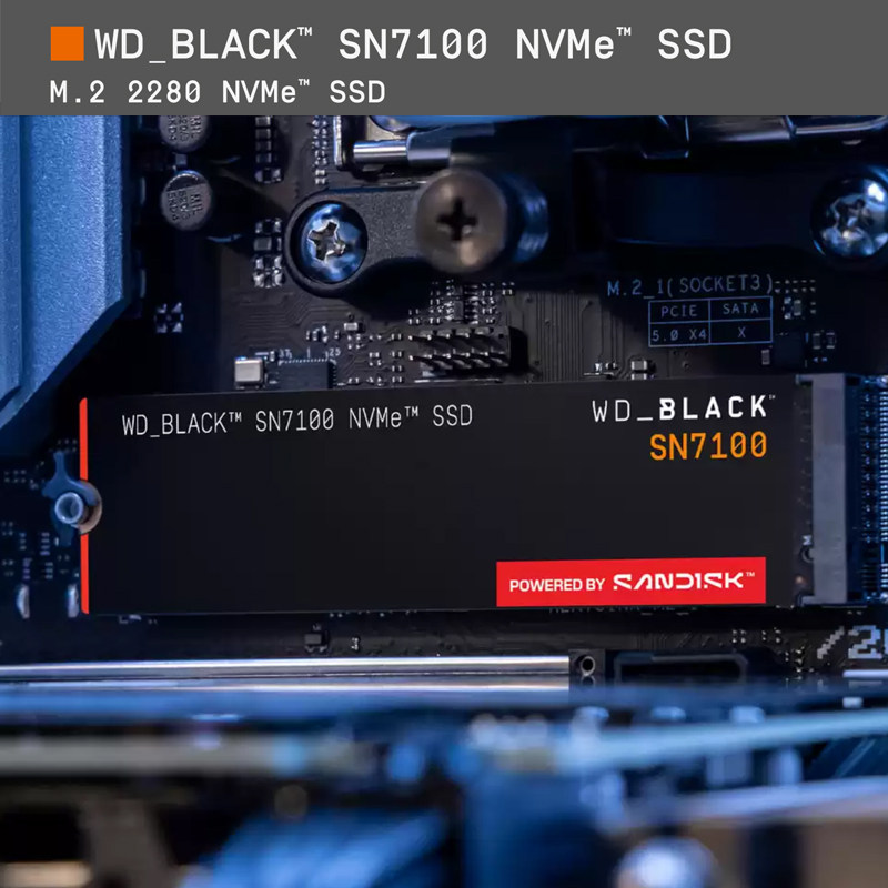 Sandisk və Western Digital M.2 NVMe 4.0 SSD disklər 1T-4T