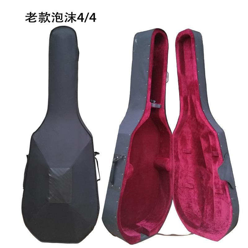 低音提琴琴盒盒子倍大提琴贝斯盒大贝司琴箱箱包琴包背包箱包加厚