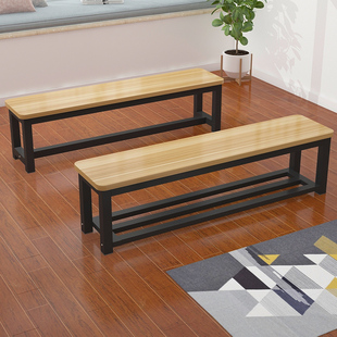 长条凳子钢木长凳换鞋凳餐桌长板凳商场健身房休息凳浴室更衣室凳