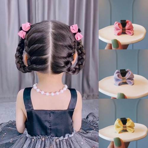 儿童发夹蝴蝶结甜美碎发夹女头饰