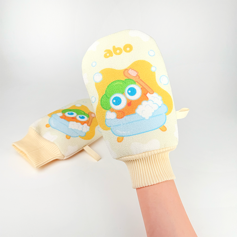 保卫萝卜阿波爱洗澡搓澡巾 家用洗澡双面搓背巾