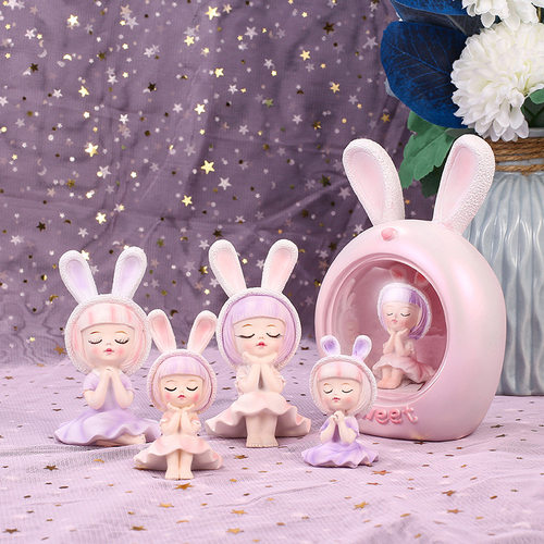 房间装饰星星小夜灯送同学生日礼物创意学生礼品树脂家居摆件