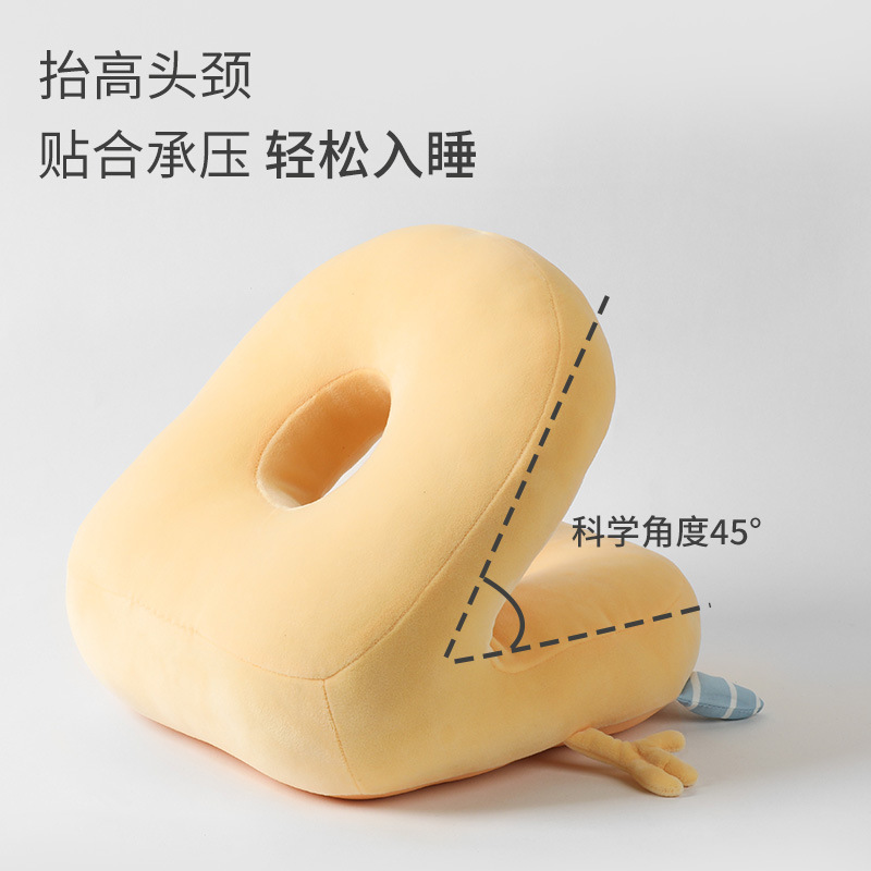 午睡枕趴睡枕学生午睡趴枕女生卡通抱枕小学生儿童桌上枕头夏季