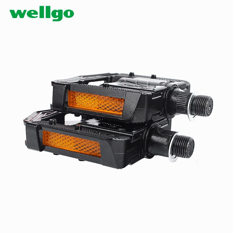 维格 wellgo F265 DU 铝合金可折叠 自行车脚踏脚蹬 折叠踏板