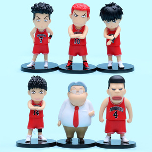 新品灌篮高手手办潮玩盲盒樱木花道流川枫人偶模型送男生生日礼物