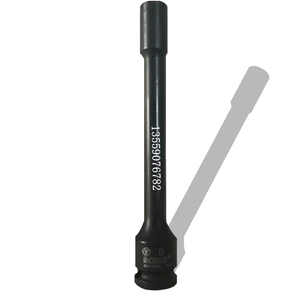 台湾霹雳马套筒头接杆式六角电动风批加长型内孔扳手开口