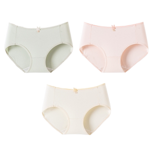 顶呱呱女童内裤春夏季薄款中学生少女青春期女孩短裤青少年三角裤