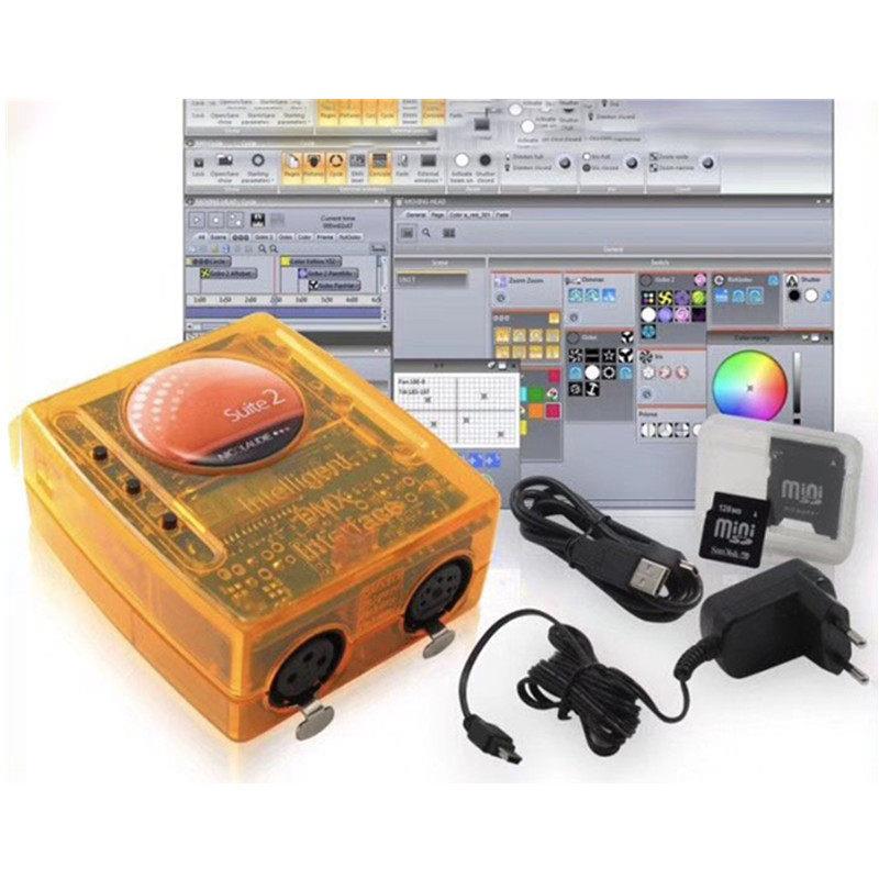舞台灯光控制软件 Suite2 FC USB灯光控盒 DMX512 Artnet 控制器