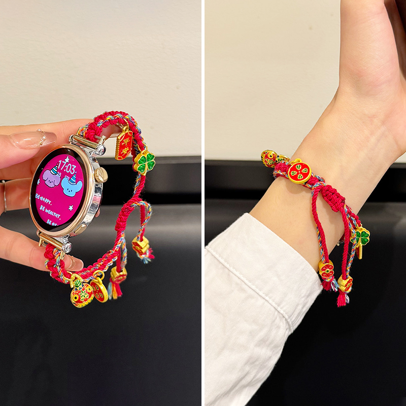 新年马年款适用华为GT6表带