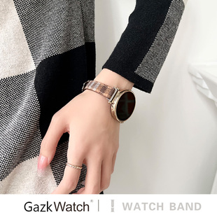 适用华为GT5/GT4新款表带41mm智能watch3pro手表带watchbuds荣耀magic秋冬季gt2毛呢gs3女款18mm专用男款高级