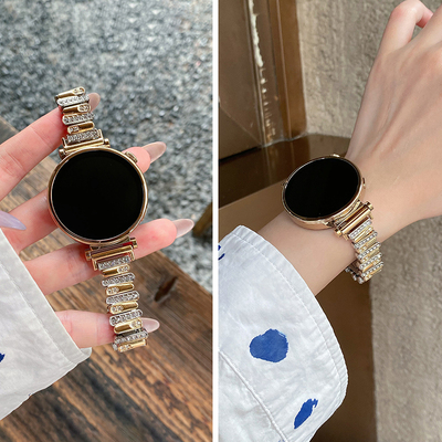 拼色不规则金属适用GT6表带GT5/4