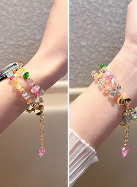 夏日缤纷多巴胺适用华为GT6/GT5表带GT4手表带watchgt5手链式GT3金属watch3夏季watch4女款GT2女士夏天gt5pro