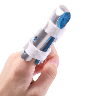 优乐舒医用手指骨折固定夹板指套弯曲矫正器康复支架成人儿童护具