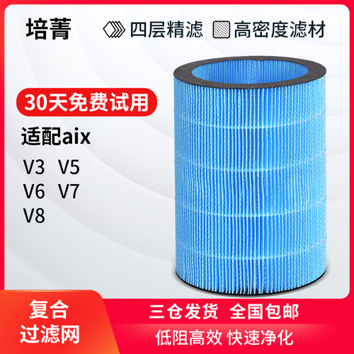 适配AIX聚普森无雾加湿水洗滤芯