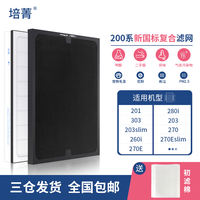 Peijing is compatible with blueair air purifier filter elements 280i, 303, 203 and 270E thumbnail 6