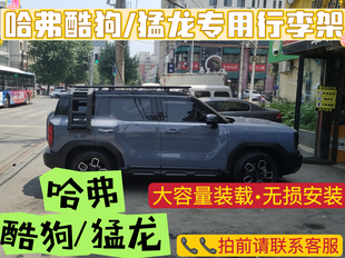 哈弗酷狗猛龙车顶行李架框平台侧爬梯书包帐篷越野改装饰用品配件