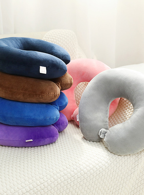 u型枕旅行颈椎枕头午睡枕u形脖枕飞机护脖子靠枕护颈枕办公室睡觉