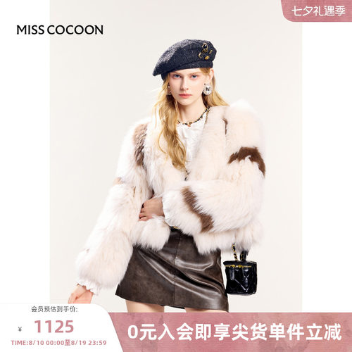 MISSCOCOON皮草狐狸毛