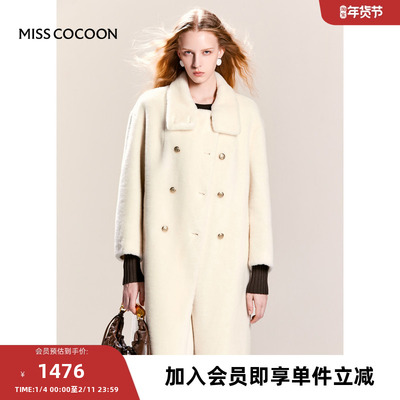 MISSCOCOON皮草中长款皮草