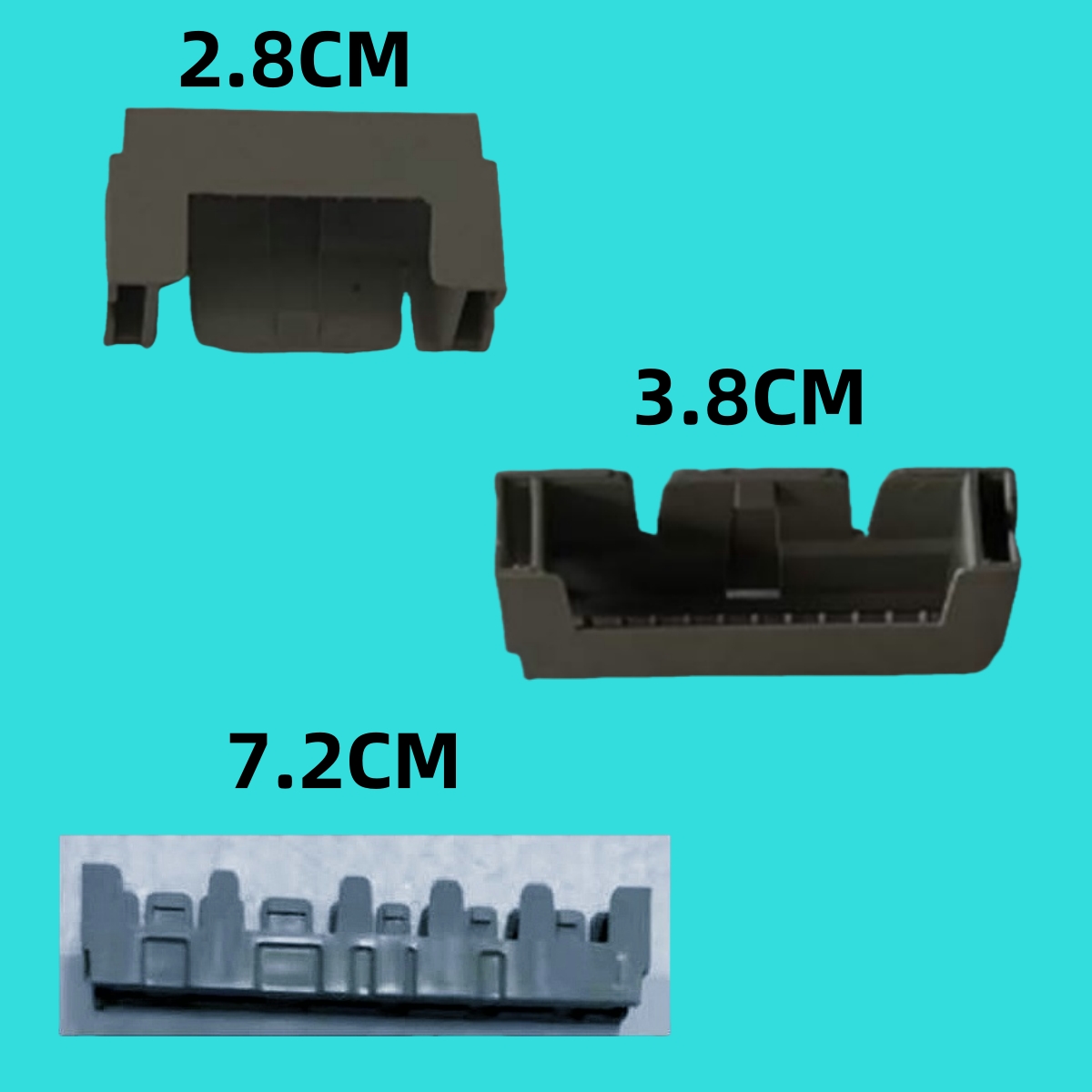滚筒洗衣机插接头海尔塑料卡扣