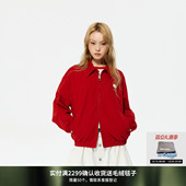 马上红系列 REVAN芮范HelloKitty格纹里布夹克外套RK10105311