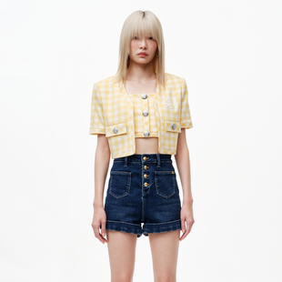 REVAN芮范设计师款 纹两件套外套RN30105022 学院风格