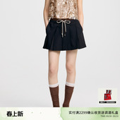 REVAN芮范设计师款 甜美少女感百褶短裙RL31501183