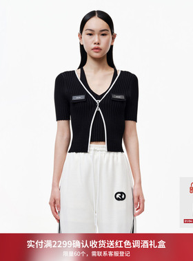 REVAN芮范设计师款高级感通勤紧身毛衫RN30601030