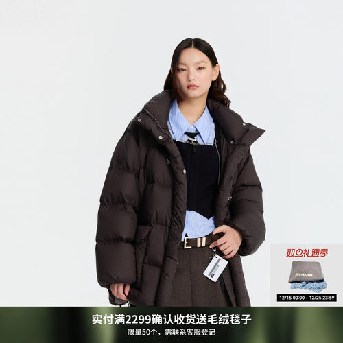 REVAN芮范设计师款美拉德色系泡芙羽绒服RM90502319