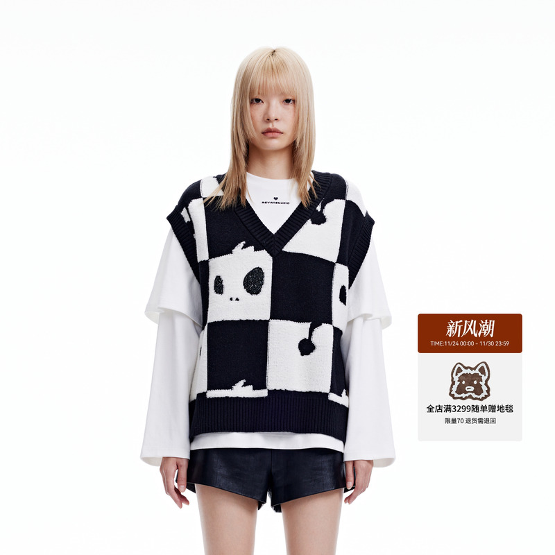 revan设计师两件套马甲