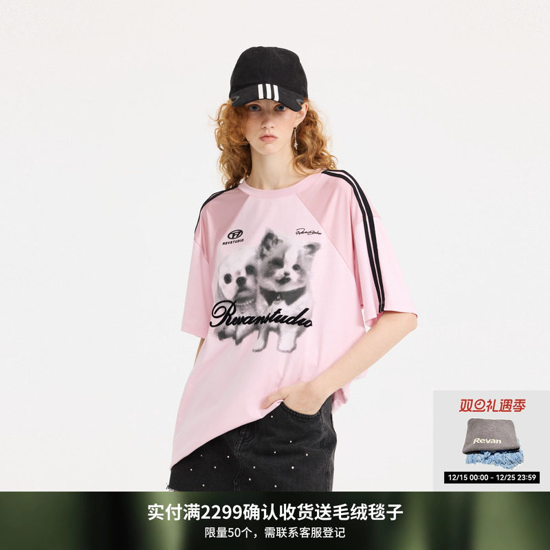 REVAN芮范设计师款blokette运动风连衣裙RL11101329